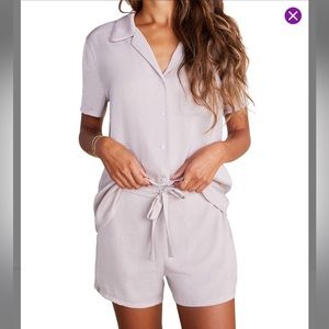 barefoot dreams satin pajamas size L